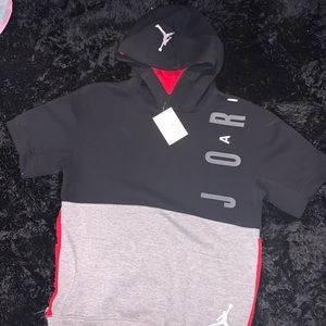 Jordan hoodie short sleeve